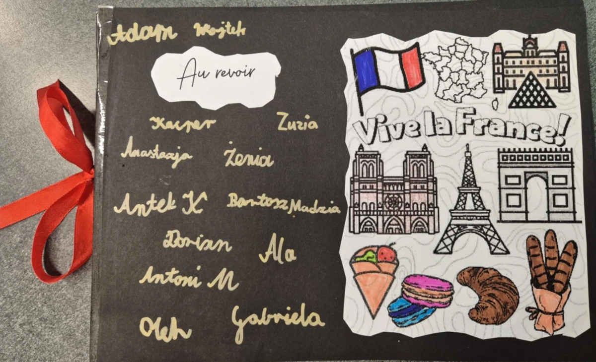 Podsumowanie projektu edukacyjnego „Le franҁais- c’est facile!  Kreatywna nauka języka francuskiego”