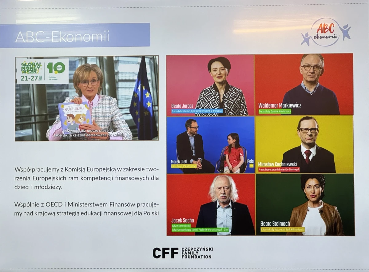 Plakat promujący ABC Ekonomii