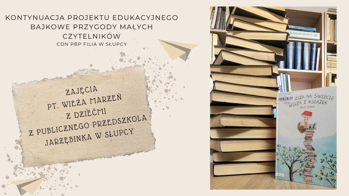 Bajkowe przygody małych czytelników – projekt edukacyjny