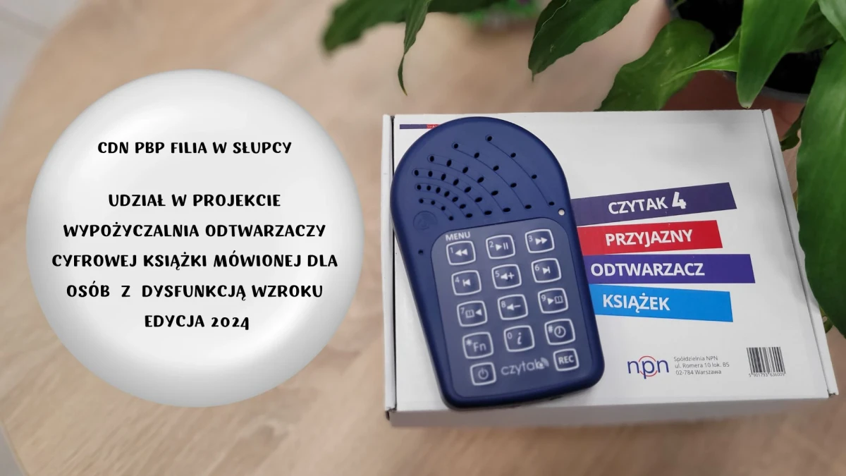 Czytanie książek łatwiejsze dla osób niepełnosprawnych dzięki nowej usłudze w bibliotece