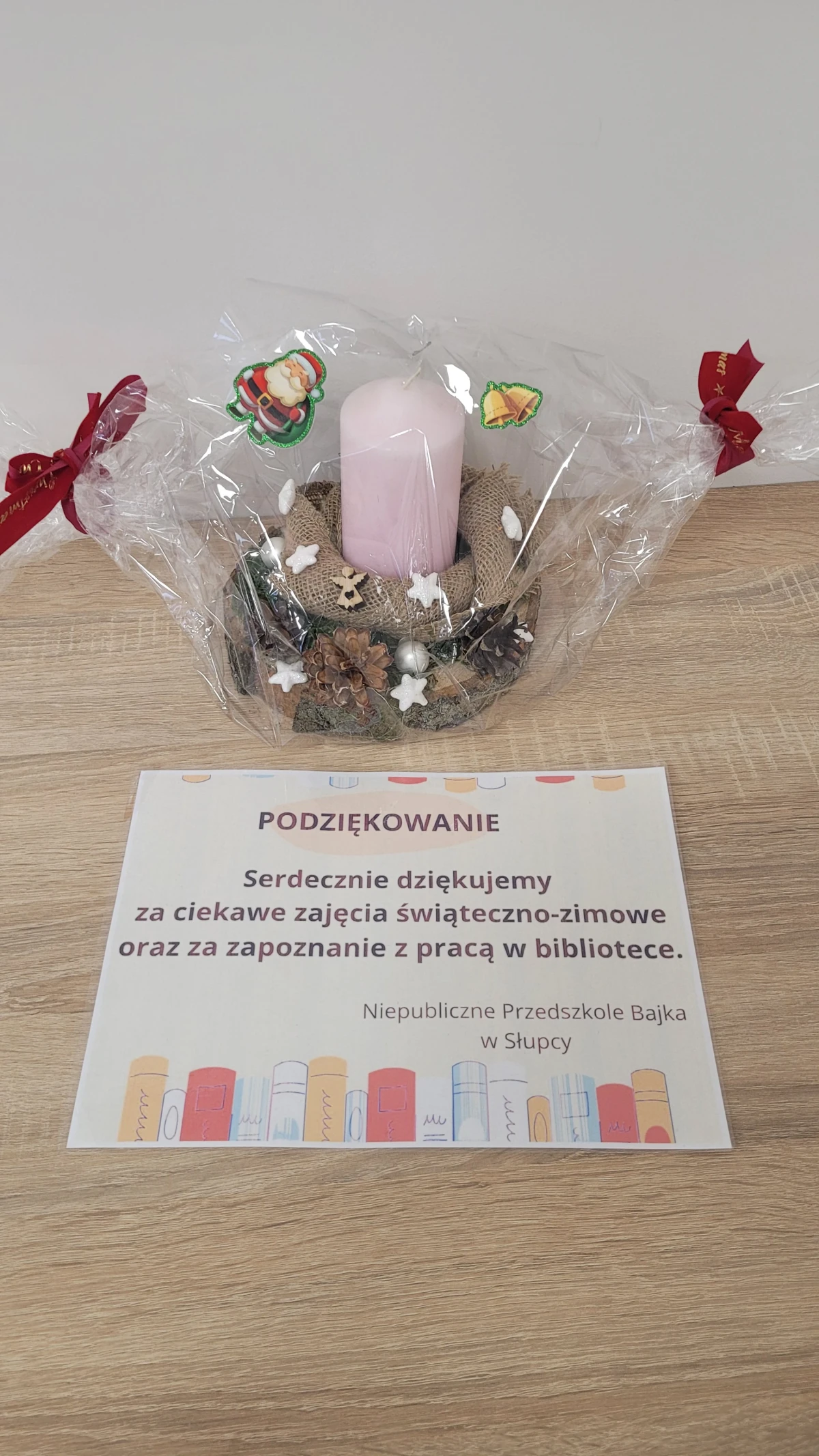 Podziękowania za Świąteczne warsztaty z „Kicią Kocią”