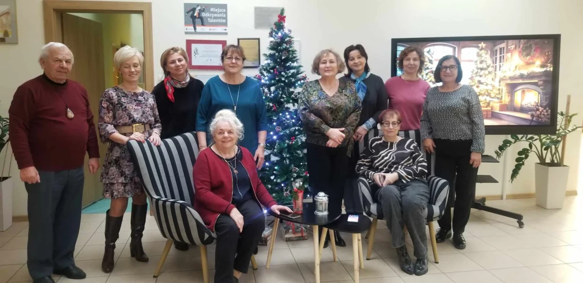 Uczestnicy spotkania Dyskusyjnego Klubu Książki