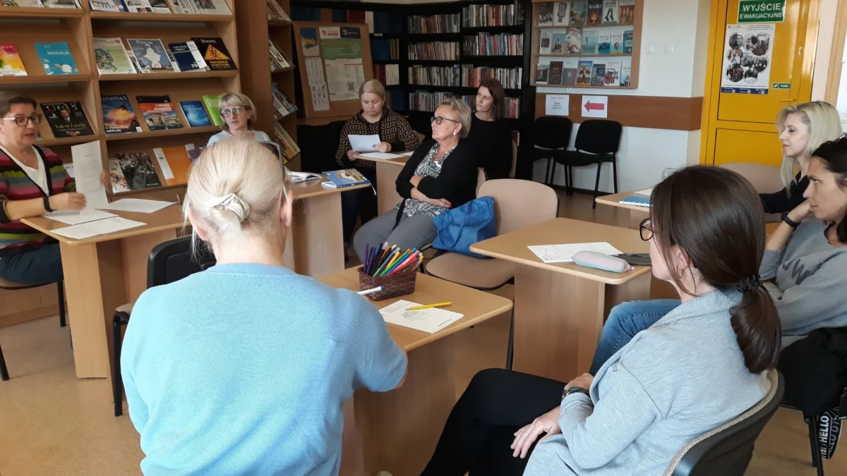 Nowe aktywności w bibliotece szkolnej