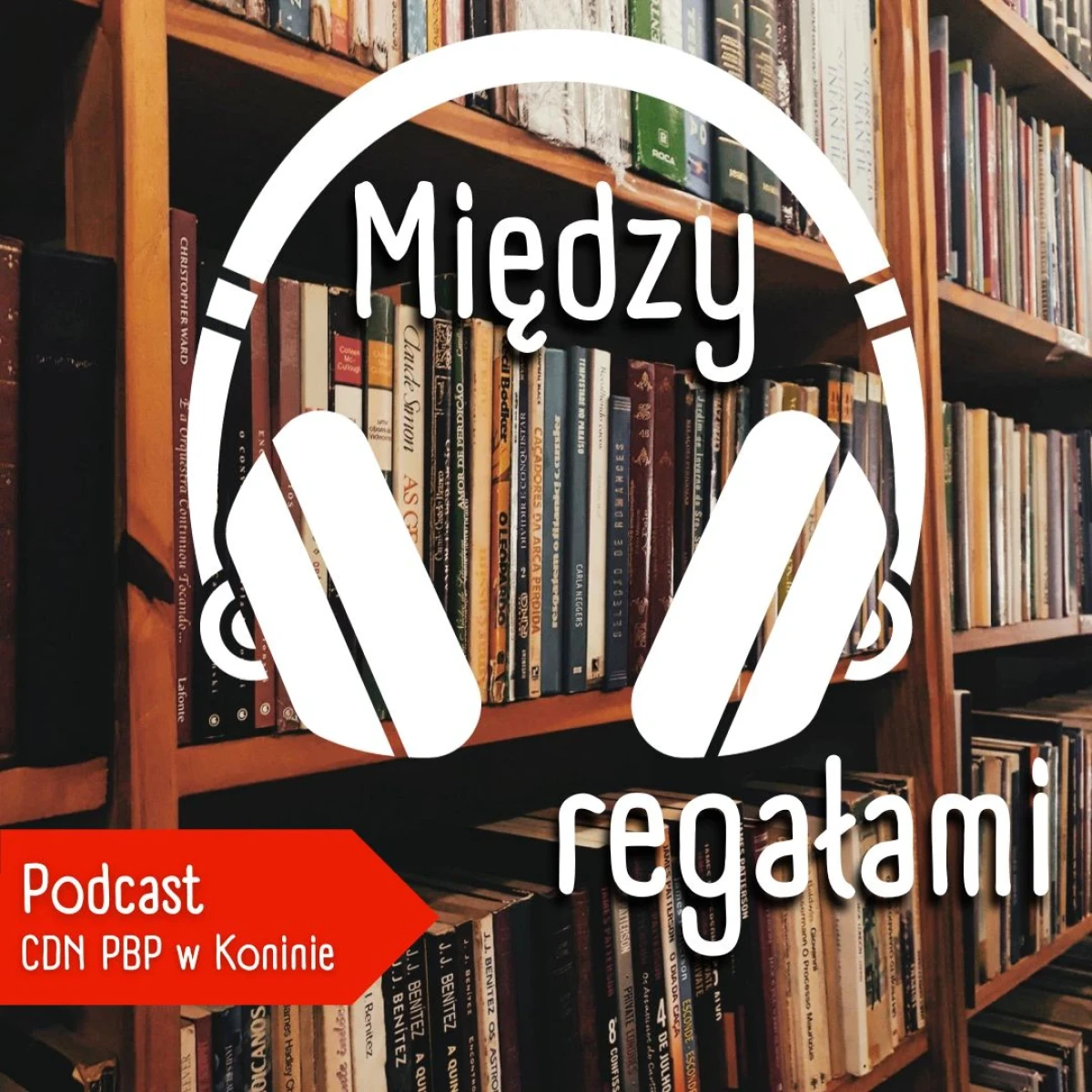 logo podcastów PBP - Między regałami