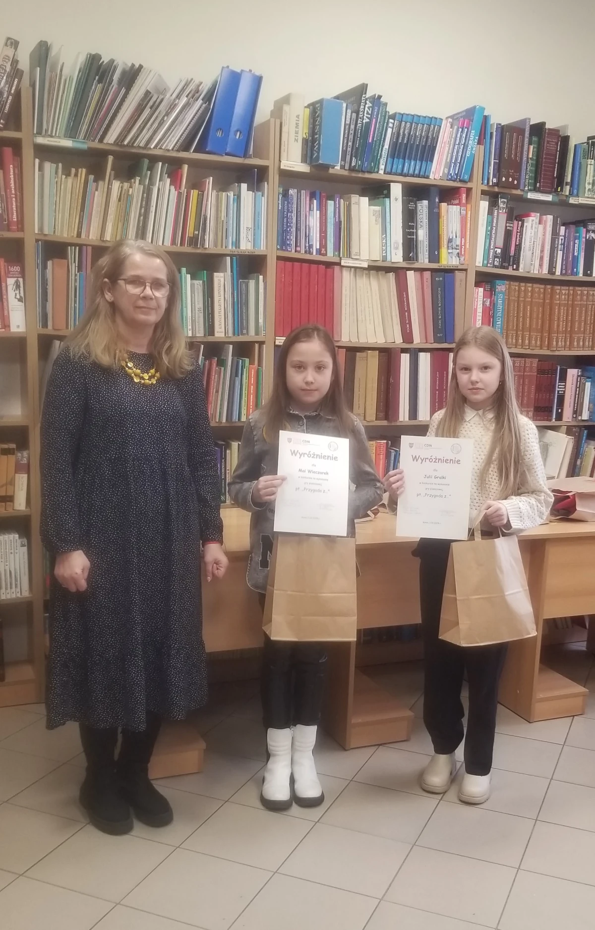 Wręczenie nagród laureatom konkursu