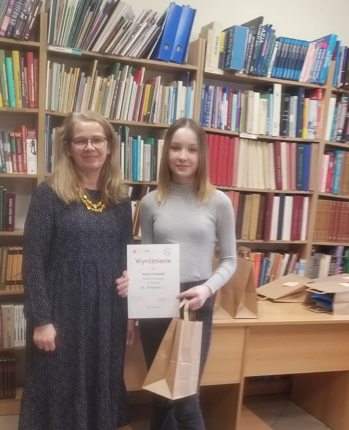 Wręczenie nagród laureatom konkursu