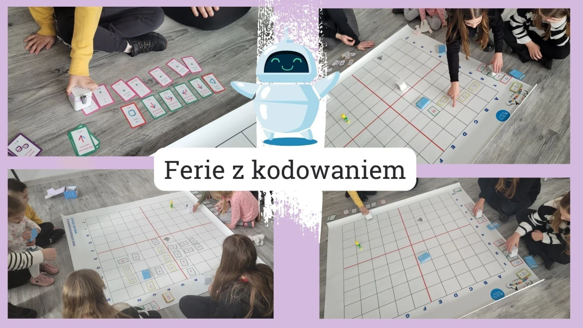 Dzieci biorące udział w  zajęciach
