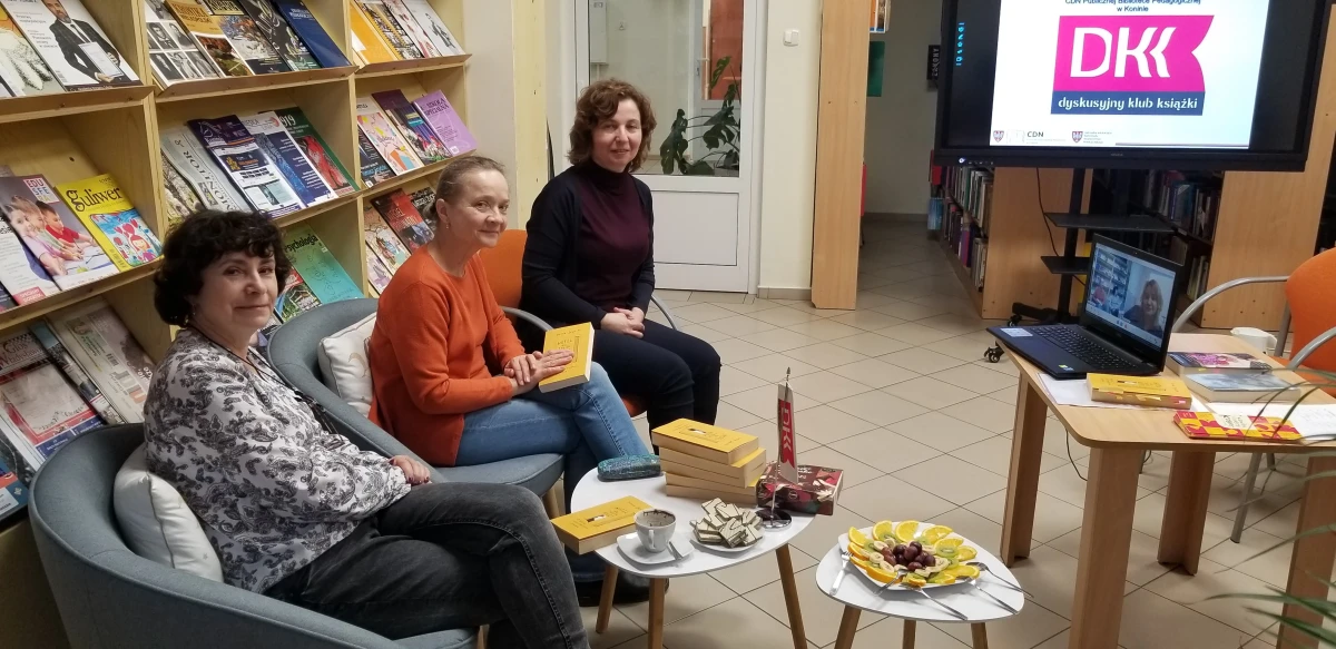 Uczestnicy Dyskusyjnego Klubu Książki