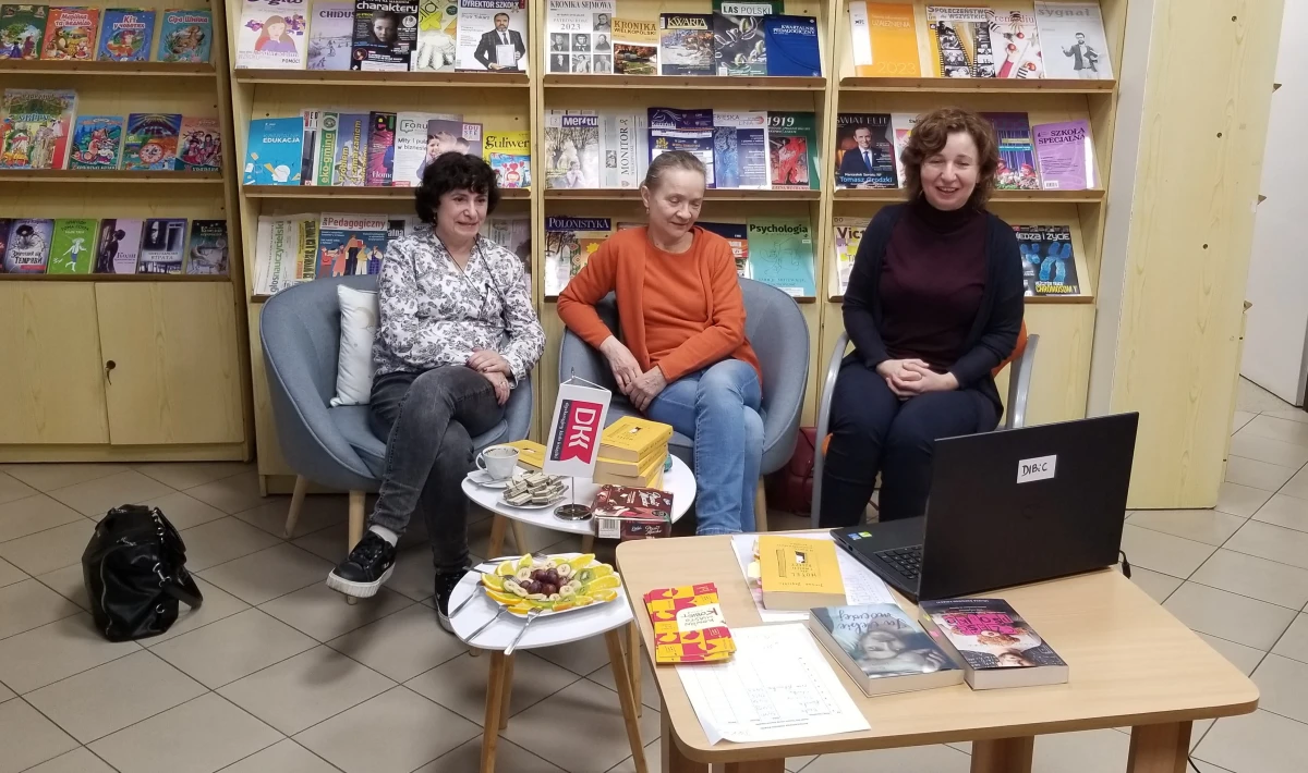 Uczestnicy Dyskusyjnego Klubu Książki