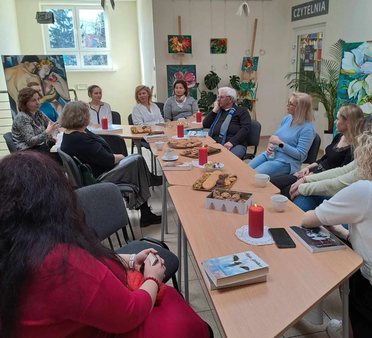 Uczestnicy spotkania autorskiego