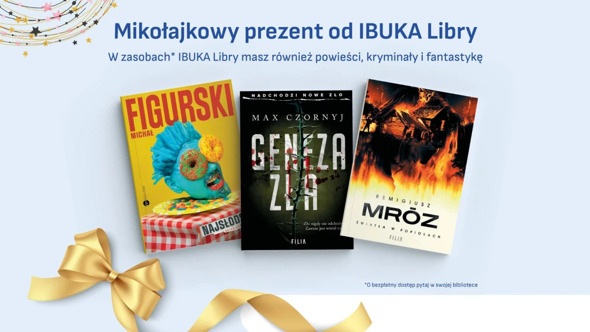 Prezent od IBUKA Libry na mikołajki