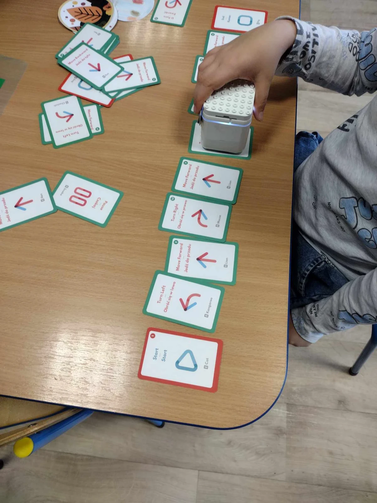 Zabawa edukacyjna z kodowaniem